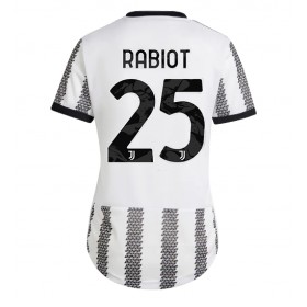 Damen Fußballbekleidung Juventus Adrien Rabiot #25 Heimtrikot 2022-23 Kurzarm